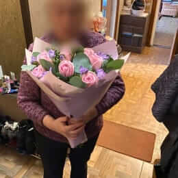 Доставка цветов в город Rīga. Отчёт № 4835