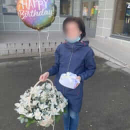 Доставка цветов в город Rīga. Отчёт № 4837