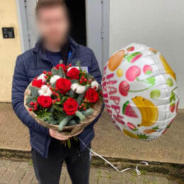 Доставка цветов в город Rīga. Отчёт № 4847