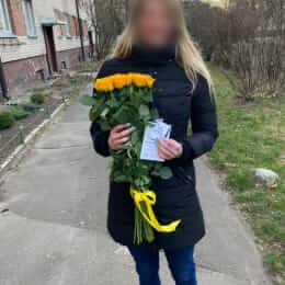 Доставка цветов в город Rīga. Отчёт № 4967
