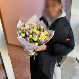 Доставка цветов в город Rīga. Отчёт № 4983
