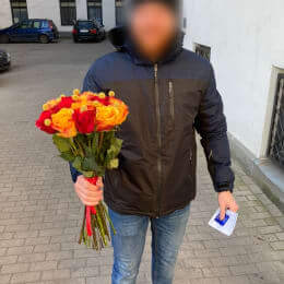 Доставка цветов в город Rīga. Отчёт № 4984