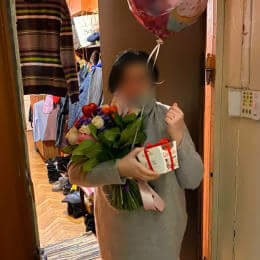 Доставка цветов в город Rīga. Отчёт № 4990