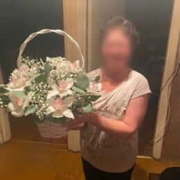 Доставка цветов в город Rīga. Отчёт № 5077