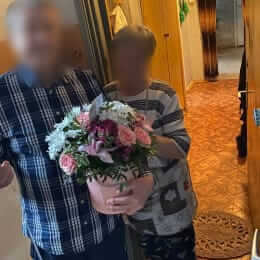 Доставка цветов в город Rīga. Отчёт № 5121