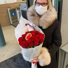 Доставка цветов в город Rīga. Отчёт № 5214