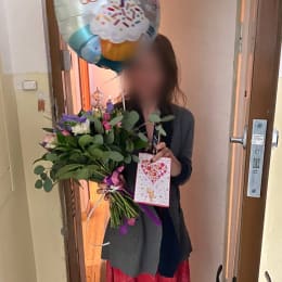 Доставка цветов в город Rīga. Отчёт № 5216