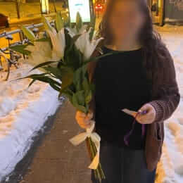 Доставка цветов в город Rīga. Отчёт № 5228