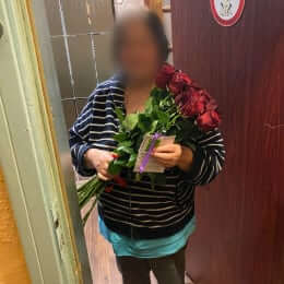 Доставка цветов в город Rīga. Отчёт № 5326