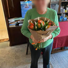 Доставка цветов в город Rīga. Отчёт № 5363