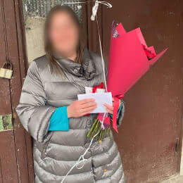 Доставка цветов в город Rīga. Отчёт № 5388