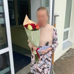 Доставка цветов в город Rīga. Отчёт № 5392