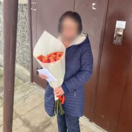Доставка цветов в город Rīga. Отчёт № 5434