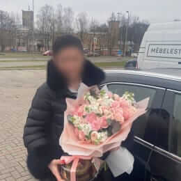 Доставка цветов в город Rīga. Отчёт № 5480
