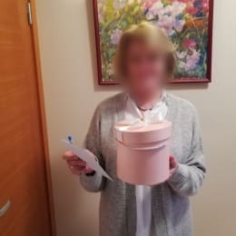 Доставка цветов в город Rīga. Отчёт № 5506