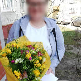 Доставка цветов в город Rīga. Отчёт № 5517
