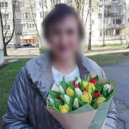 Доставка цветов в город Rīga. Отчёт № 5518