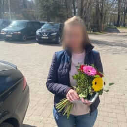 Доставка цветов в город Rīga. Отчёт № 5522