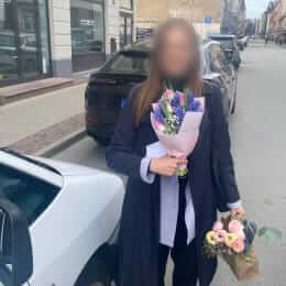 Доставка цветов в город Rīga. Отчёт № 5632
