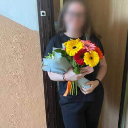 Доставка цветов в город Rīga. Отчёт № 5725