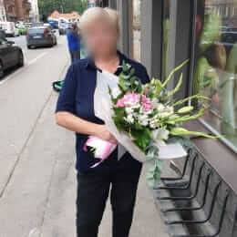 Доставка цветов в город Rīga. Отчёт № 5903