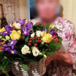 Доставка цветов в город Rīga. Отчёт № 5993
