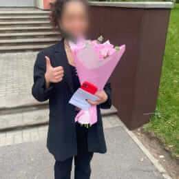 Доставка цветов в город Rīga. Отчёт № 6002