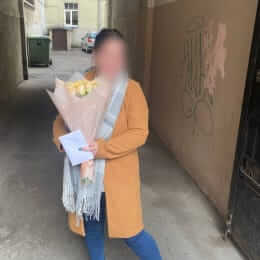 Доставка цветов в город Rīga. Отчёт № 6021