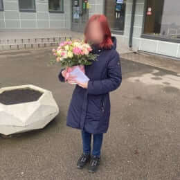 Доставка цветов в город Rīga. Отчёт № 6076
