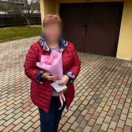 Доставка цветов в город Ādaži. Отчёт № 6235