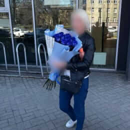 Доставка цветов в город Rīga. Отчёт № 6238