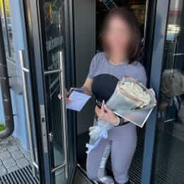 Доставка цветов в город Rīga. Отчёт № 6245