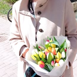 Доставка цветов в город Rīga. Отчёт № 6295