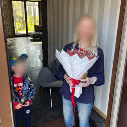 Доставка цветов в город Baltezers. Отчёт № 6343