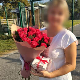 Доставка цветов в город Rīga. Отчёт № 6461