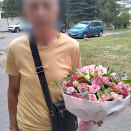 Доставка цветов в город Rīga. Отчёт № 6466