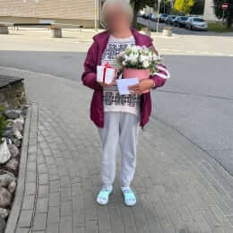 Доставка цветов в город Ķekava. Отчёт № 6531