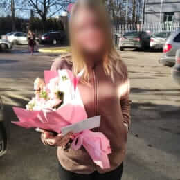 Доставка цветов в город Rīga. Отчёт № 6660