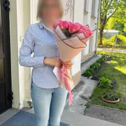 Доставка цветов в город Rīga. Отчёт № 6759