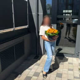 Flower delivery to Rīga. Report No. 6958
