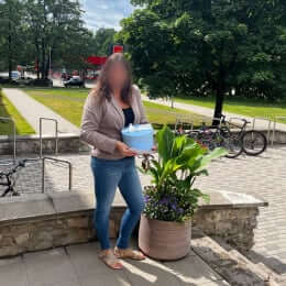 Flower delivery to Rīga. Report No. 6978