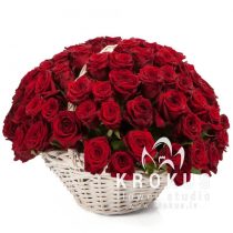 Basket of roses